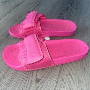 Adidas X Pharrell Williams Pink Chancleta HU Boost Slide Sandal Men’s Size 9